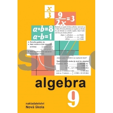 Algebra 9, učebnice