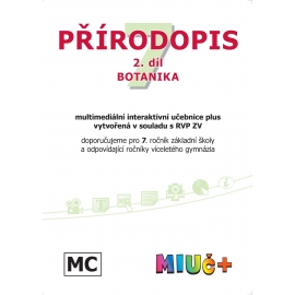 MIUč+ Přírodopis 7, 2. díl - Botanika - školní multilicence na 5 školních roků