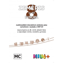 MIUč+ Zeměpis 8, 1. díl - Evropa - školní multilicence