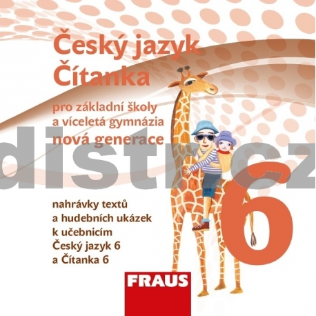 Český jazyk/Čítanka 6 – nová generace - CD
