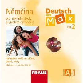 Deutsch mit Max A1/ díl 2 CD /2 ks/